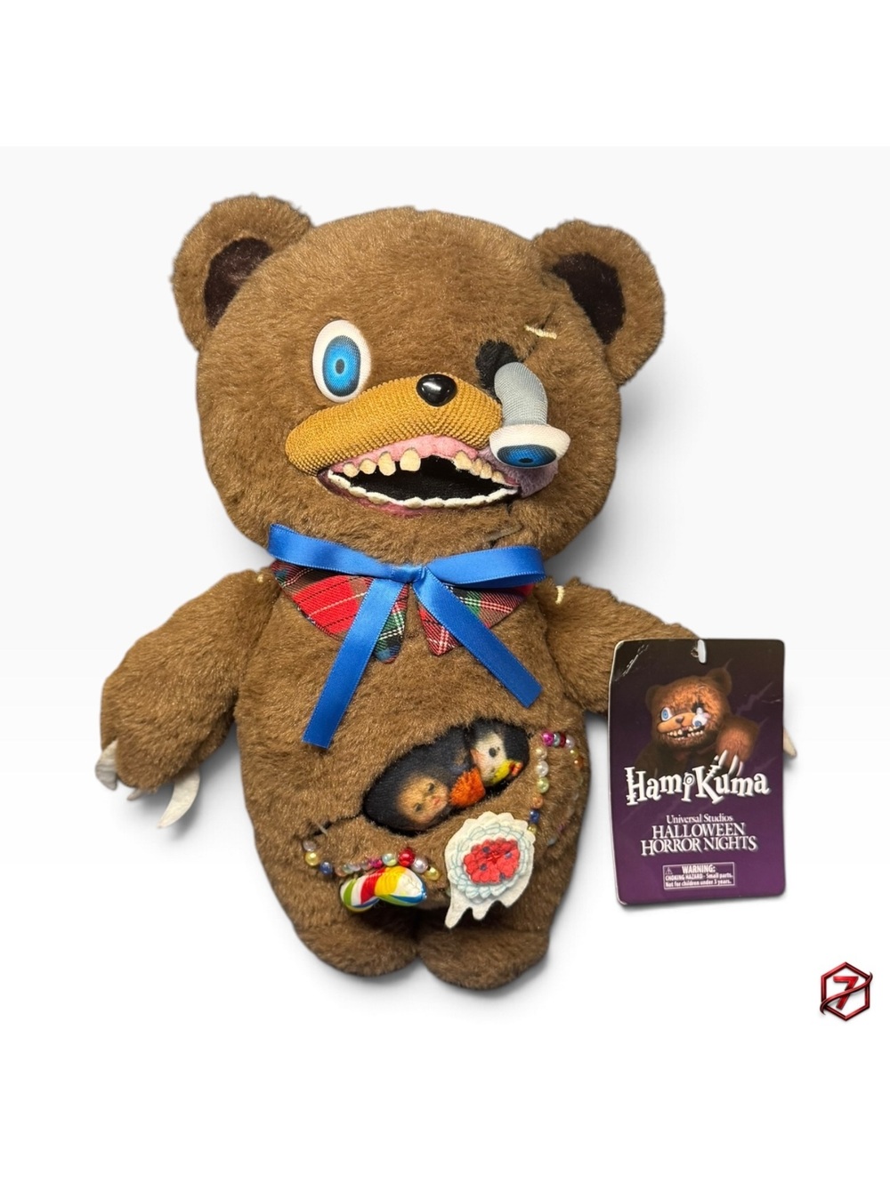 USJ HamiKuma 2024 Halloween Horror Nights Plush 11” Japan Limited Bear
